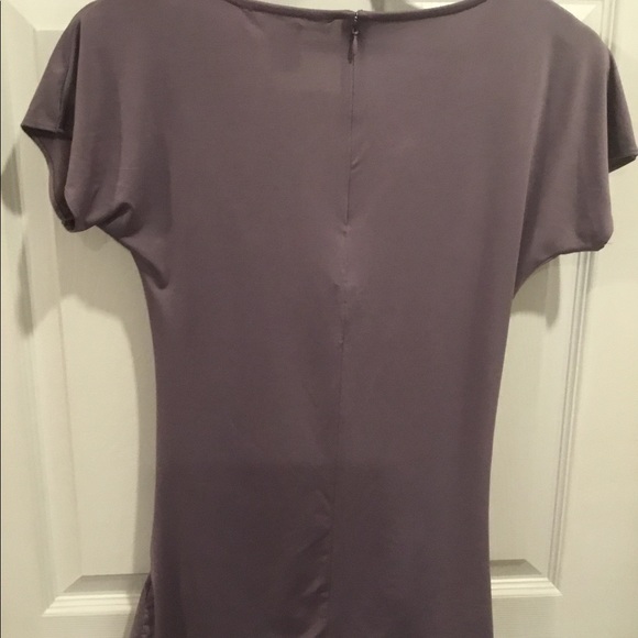 Shimmery Silky Lilac Top - Picture 3 of 4